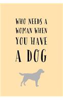 Who Needs a Woman