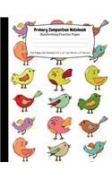 Primary Composition Notebook Handwriting Practice Paper