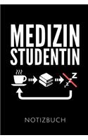 Medizinstudentin Notizbuch
