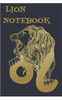 Lion Notebook