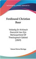Ferdinand Christian Baur