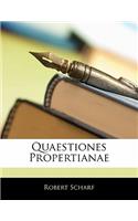 Quaestiones Propertianae