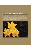 Italian Restaurants: Fazoli's, East Side Mario's, Olive Garden, Saizeriya, Drago Restaurants, Spaghetti Warehouse, Il Fornaio(English)