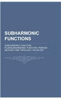 Subharmonic Functions