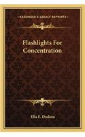 Flashlights For Concentration: (English)