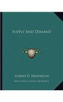 Supply and Demand