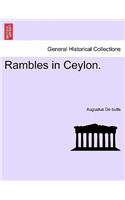 Rambles in Ceylon.