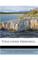 Titus Livius Patavinus...