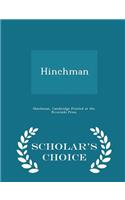 Hinchman - Scholar's Choice Edition