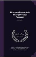 Montana Renewable Energy Grants Program