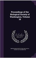 Proceedings of the Biological Society of Washington, Volume 18