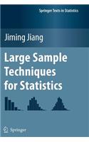 Large Sample Techniques for Statistics