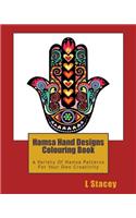 Hamsa Hand Designs Colouring Book: A Variety Of Hamsa Patterns For Your Own Creativity(English)