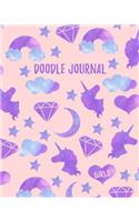 Doodle Journal Girls: Dot Grid Journal Notebook