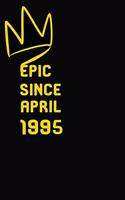 Epic Since April 1995