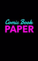 Comic Book Paper