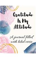 Gratitude Is My Attitude