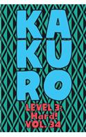Kakuro Level 3: Hard! Vol. 34: Play Kakuro 16x16 Grid Hard Level Number Based Crossword Puzzle Popular Travel Vacation Games Japanese Mathematical Logic Similar to 