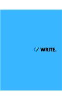 Write.
