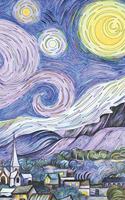 Password Organizer: Discrete Internet Password Log Keeper: Vincent Van Gogh Starry Night