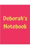 Deborah's Notebook