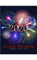 Happy New Year 2020 Journal Notebook