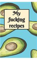 My f*cking recipes - avocado recipe journal