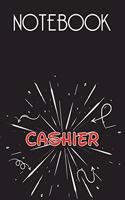 CASHIER Notebook, Simple Design: Notebook /Journal Gift, Simple Cover Design,100 pages, 6x9, Soft cover, Mate Finish