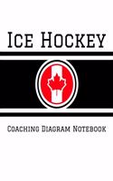 Ice Hockey Coaching Diagram Notebook