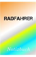 Radfahrer Notizbuch