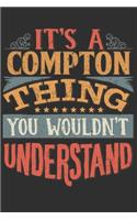 It's A Compton You Wouldn't Understand: Want To Create An Emotional Moment For A Compton Family Member ? Show The Compton's You Care With This Personal Custom Gift With Compton's Very Own 