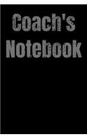 Coach's Notebook: Perfect notebook gift for any soccer, football, baseball, lacrosse or basketball coach