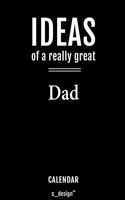 Calendar for Dads / Dad