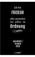 Kalender 2020 für Friseure / Friseur / Friseuse / Friseurin