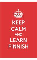 Keep Calm and Learn Finnish: Finnish Designer Notebook