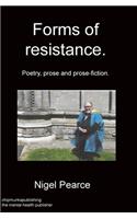 Forms of resistance. Poetry, prose and prose-fiction.