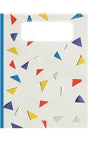 Colored Triangles Composition Book