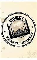 Turkey Travel Journal: Blank Lined Vacation Holiday Notebook