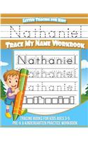 Nathaniel Letter Tracing for Kids Trace my Name Workbook