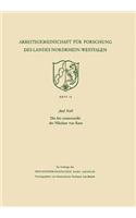 Die Ars Coniecturalis Des Nikolaus Von Kues