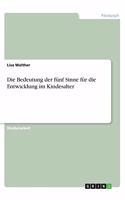 Die Bedeutung der fünf Sinne für die Entwicklung im Kindesalter