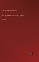 Arte de hablar en prosa y verso