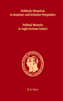 Politische Memoiren in deutscher und britischer Perspektive