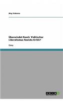 Überwindet Rawls' Politischer Liberalismus Nozicks Kritik?
