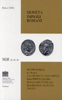 Die Munzpragung Der Kaiser Valerianus I. /Gallienus /Saloninus (253/268) Regalianus (260) Und Macrianus/Quietus (260/262)