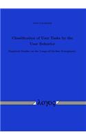 Classification of User Tasks by the User Behavior: Empirical Studies on the Usage of On-Line Newspapers