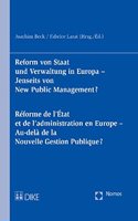 Reform Von Staat Und Verwaltung in Europa - Jenseits Von New Public Management?