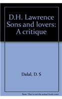 D. H. Lawrence Sons And Lovers: A Critique