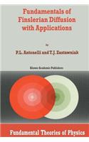 Fundamentals of Finslerian Diffusion with Applications