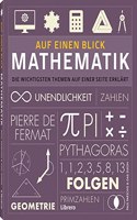 AUF EINEN BLICK â€“ MATHEMATIK: Die wichtigsten Themen auf einer Seite erklart